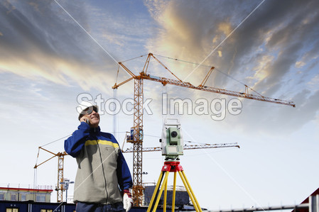 建筑测量师和建筑行业图片素材(图片编号:507