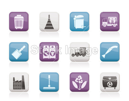 清洗行业和环境图标图片素材(图片编号:50729
