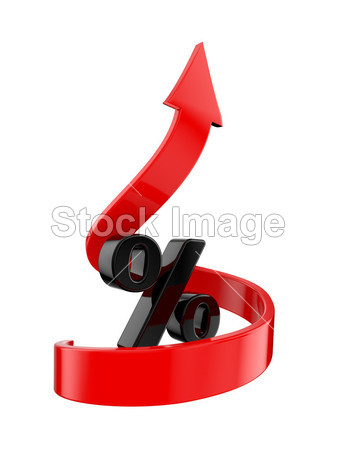 百分比符号和箭头指向 t图片素材(图片编号:50