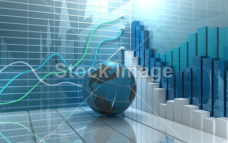 股票市场抽象背景图片素材(图片编号:5074333