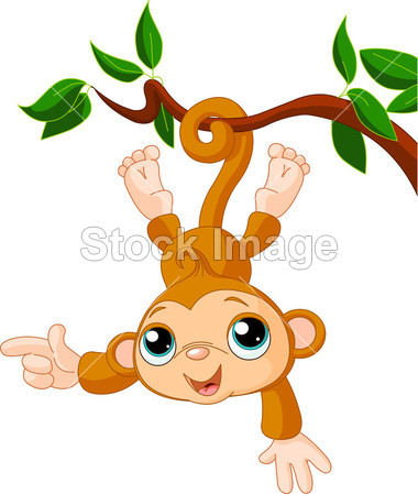 猴宝宝树出现图片素材(图片编号:50752721)_其