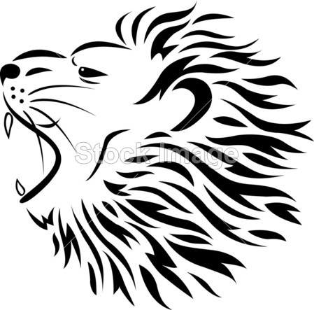 狮子部落纹身图片素材(图片编号:50760498)_其