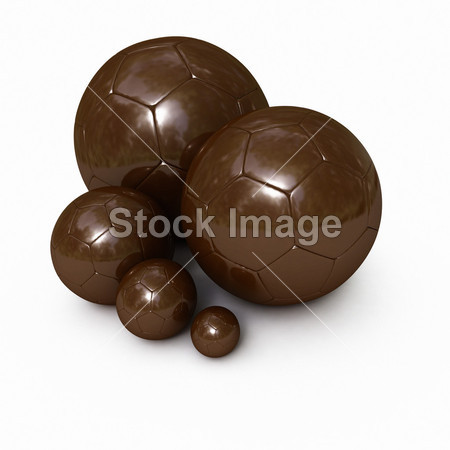 漂亮巧克力足球球图片素材(图片编号:5076216