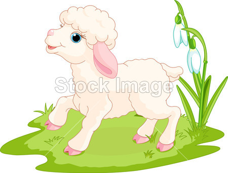 复活节的羔羊图片素材(图片编号:50779437)_其