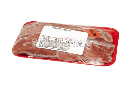 包装冷冻的猪里脊肉图片素材(图片编号:50820
