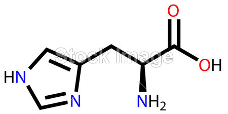 必需氨基酸组氨酸分子式图片素材(图片编号:5