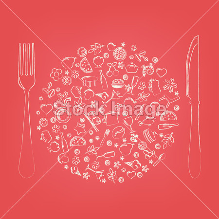餐厅中球体的窗体的图标图片素材(图片编号:5