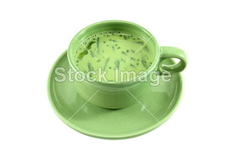 大豆牛奶混合绿茶图片素材(图片编号:5086309