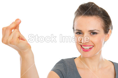 商务女人弹响指(图片编号50905750)_女性女人