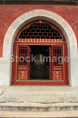 神道馆门,中国古建筑景观图片素材(图片编号:5