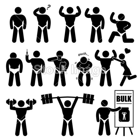 身体生成器的健美运动员肌肉的男人锻炼健身类