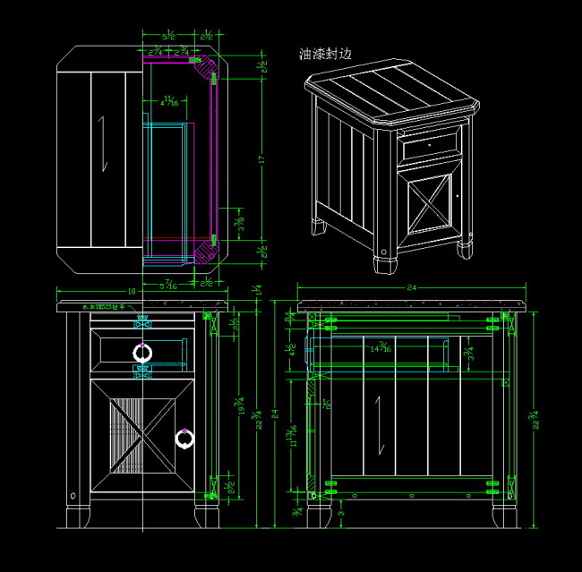 【dwg】轉角櫃子_圖片編號:wli10781551_cad圖紙_室內裝飾|無框畫