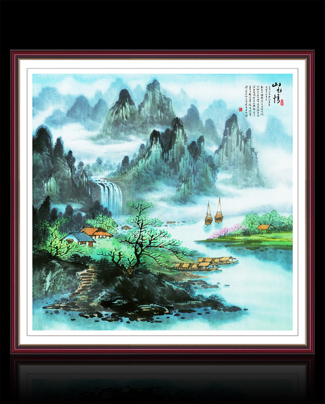10955480)_山水风景画_室内装饰|无框画|背景墙_我图网www