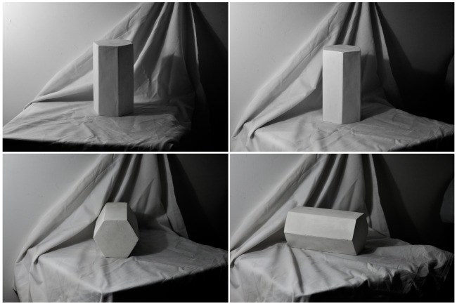 基础素描练习图--石膏六面柱体(四图)模板下载(图片编号:11236451)_其