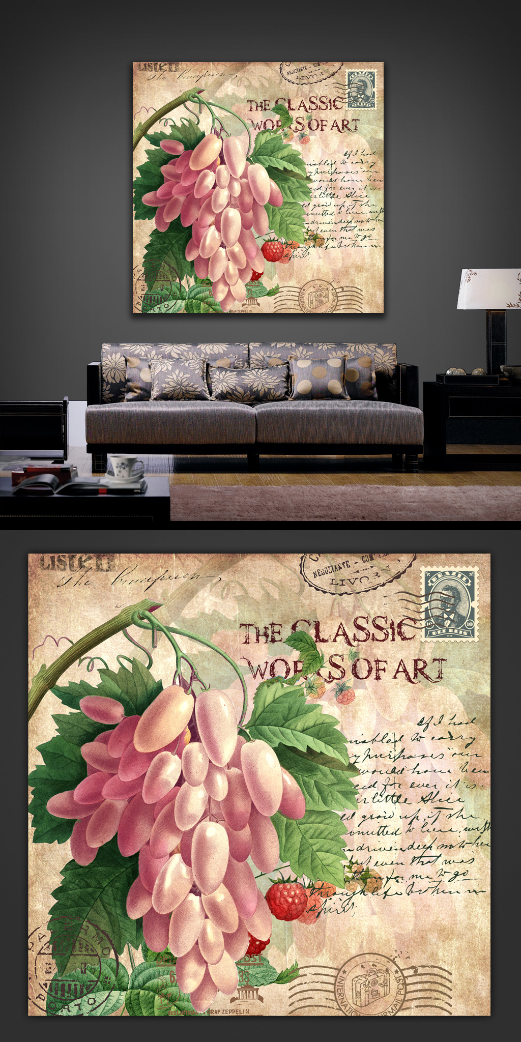 古典装饰画素材