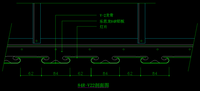 吊頂cad 吊頂設計圖紙 吊頂cad圖 吊頂設計cad 吊頂節點詳圖 吊頂650