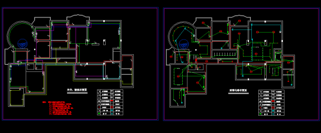 關鍵詞: 套房 電路 照明圖 設計圖 cad 圖紙 源文件 素材 電氣 施工圖