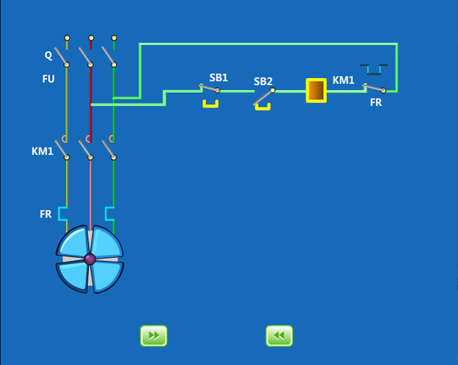 flash动画课件三相异步电动机