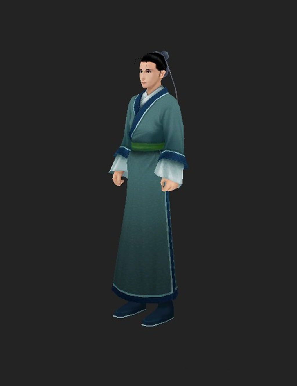 5d仙剑奇侠传-秀才模板下载(图片编号:13625807)_人物模型_cg模型_我