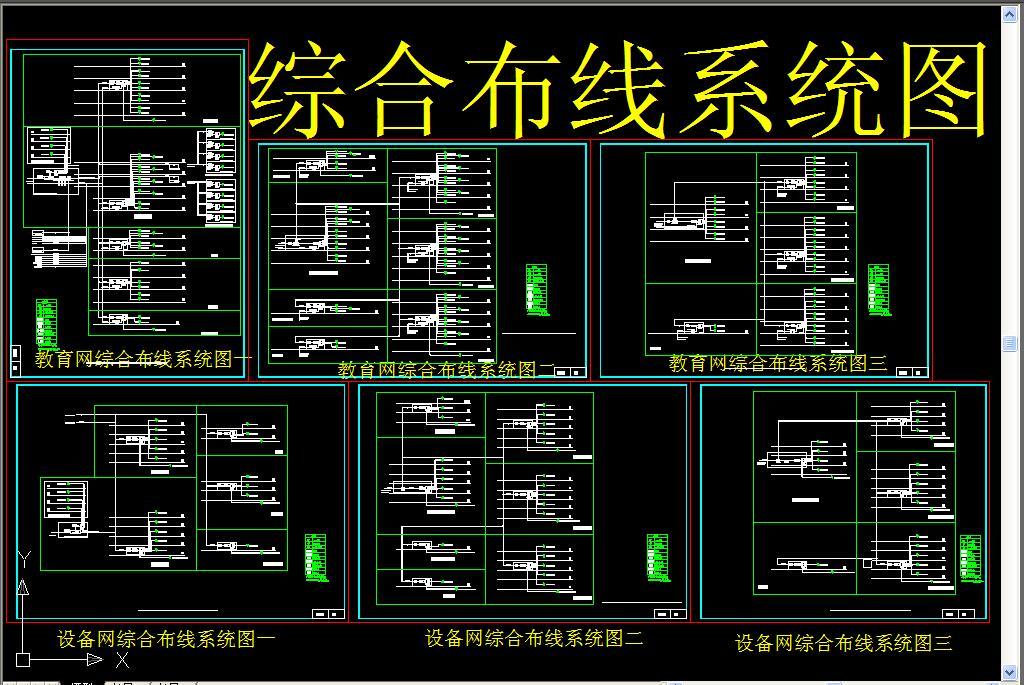 綜合佈線系統圖